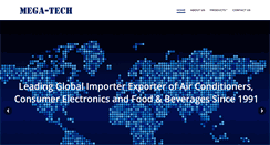 Desktop Screenshot of megatech.com.sg