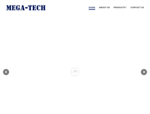Tablet Screenshot of megatech.com.sg